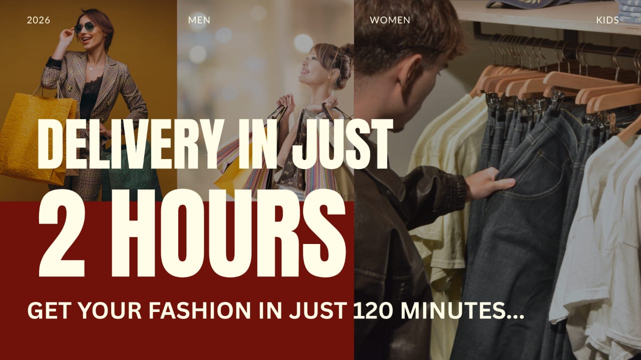 Clothes Delivery in Minutes: Get Fashion in 120 Minutes with BOOON